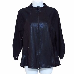 Ki Pro Performance python active size large zip up jacket